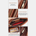 Vintage Multi - Carry Genuine Leather Sling Bag – Versatile Crossbody, Waist, and Sling Bag for Men and Women