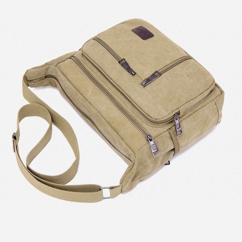 Crossbody Bag for Men | Vintage Outdoor Canvas Business Shoulder Bag