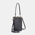 Multifunctional Kiss - Lock Crossbody Phone Bag