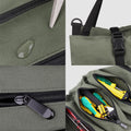 Tool Roll Bag Organizer – Heavy Duty Tool Handbag with 5 Tool Pouches