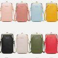 Women's Vegan Leather Crossbody Phone Purse with Card Slot | Stylish Shoulder Bag