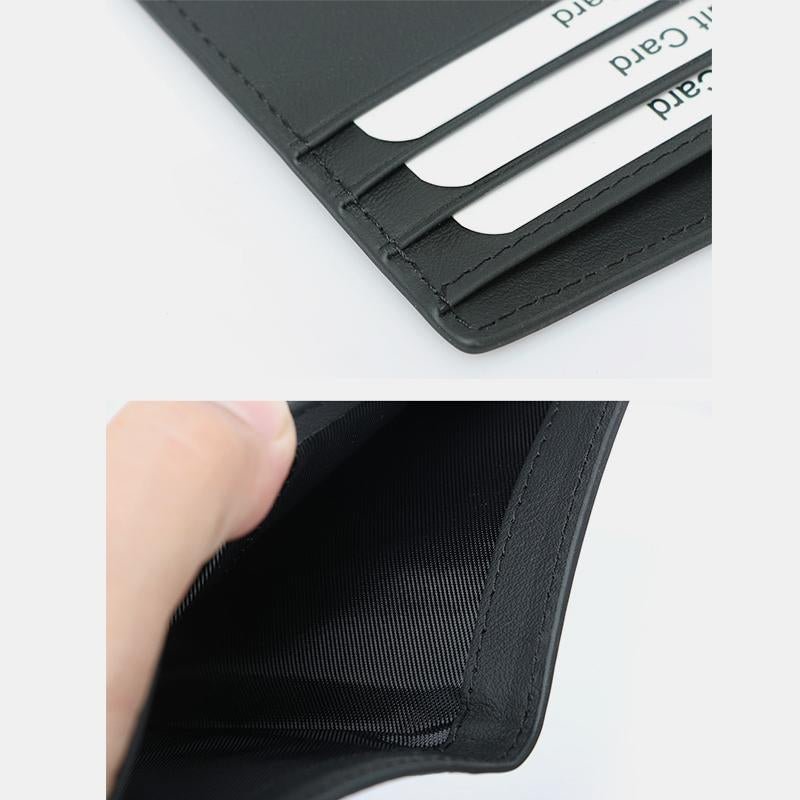 Genuine Leather RFID Blocking Slim Wallet