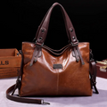 Women's Vintage Faux Leather Handbag – product view 2
