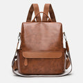 Women's anti-theft travel backpack purse