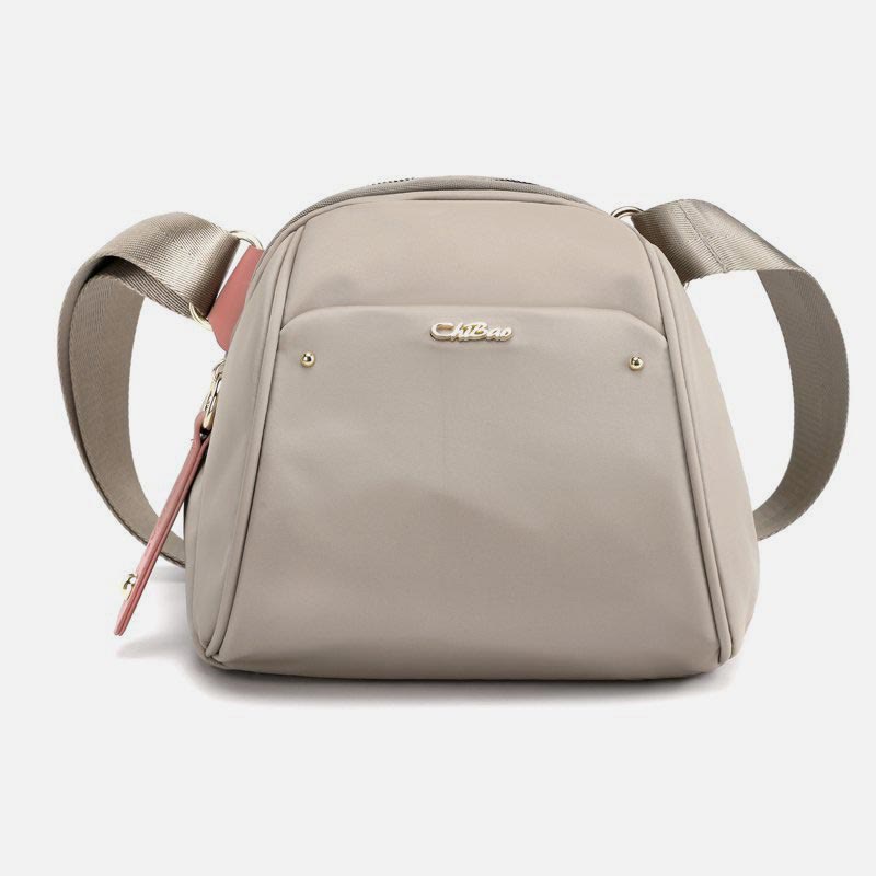 Simple Crossbody Bag for Women – Large Capacity Nylon Outing Bag for Daily Use & Shopping