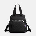 Multifunctional Lightweight Embossing Handbag – Crossbody & Backpack