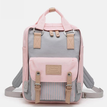 Women's large capacity vintage laptop backpack