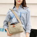 Lightweight Canvas Crossbody Bag for Women | Small Shoulder Purse