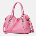 Women's Leather Tote Shoulder Bag | Top - Handle Satchel Hobo Purse