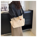 Simple Tote Bag for Women – Daily Portable Canvas Crossbody Bag