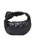 Mini leather knot handbag