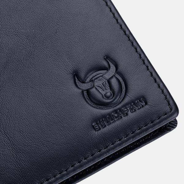 RFID Protection GenuineLeather Multi - Slot Wallet