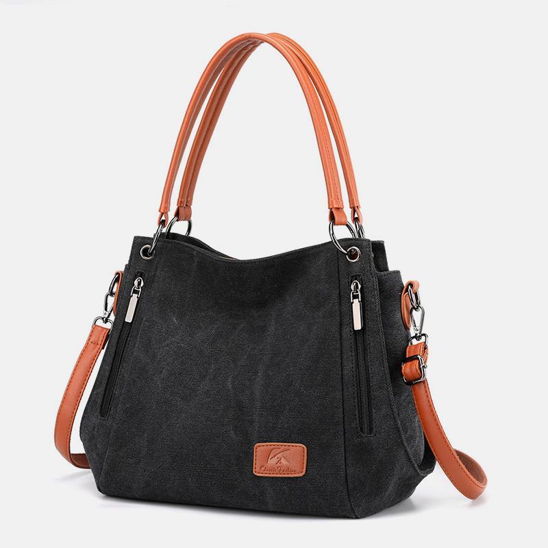 Large Capacity Casual Canvas Crossbody Bag for Women – Stylish & Practical