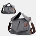 Large Capacity Canvas Handbag for Women – Crossbody Tote & Hobo Bag