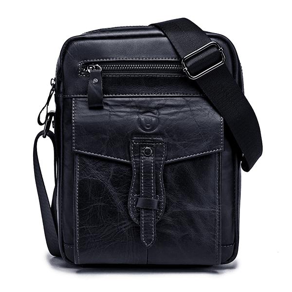 Bull Captain Genuine Leather Crossbody Bag – Stylish & Practical for Daily Use, Travel, and Business