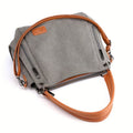 High - Quality Canvas Large Capacity Tote Bag – Perfect for Everyday and Travel