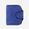Small Wallet for Women – Multi - Slot Bifold Wallet with Zipper Pocket & ID Window