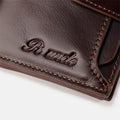 RFID Large Capacity Genuine Leather Multi - Card Wallet – Secure, Stylish, and Practical