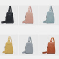 Lightweight Casual Sling Bag for Women – PU Leather Small Crossbody Backpack