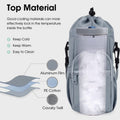 Water Bottle Carrying Case for Outing Sports – Crossbody Canvas Bag