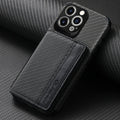 RFID Blocking Phone Case Wallet with Card Holder Kickstand for iPhone