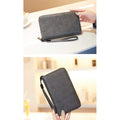 Women's RFID Blocking Zip Around Wallet - Large Long Wristlet Clutch