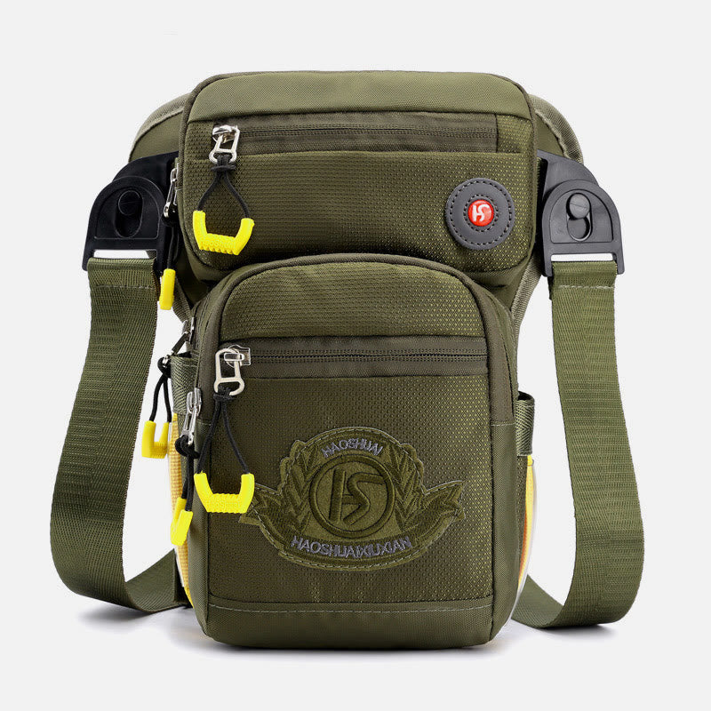 Men's anti-theft nylon tactical leg bag