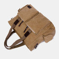 Casual Canvas Laptop Tote Bag for Men & Women – Work Handbag with Adjustable Strap