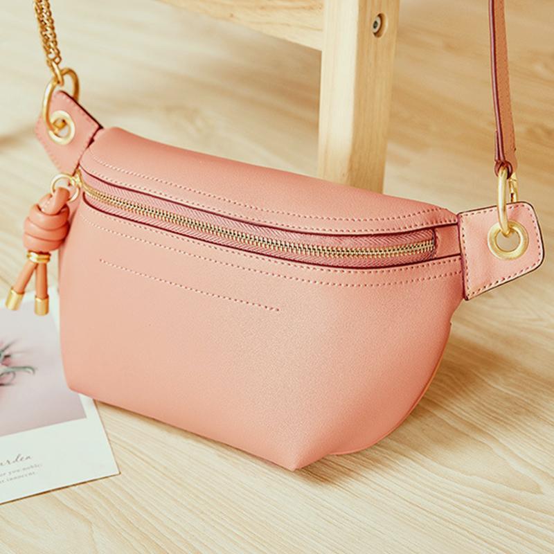 Genuine Leather Large Capacity Crossbody & Waist Bag for Women – Stylish & Versatile