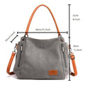 High - Quality Canvas Large Capacity Tote Bag – Perfect for Everyday and Travel