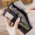 RFID Protection GenuineLeather Multi - Slot Wallet