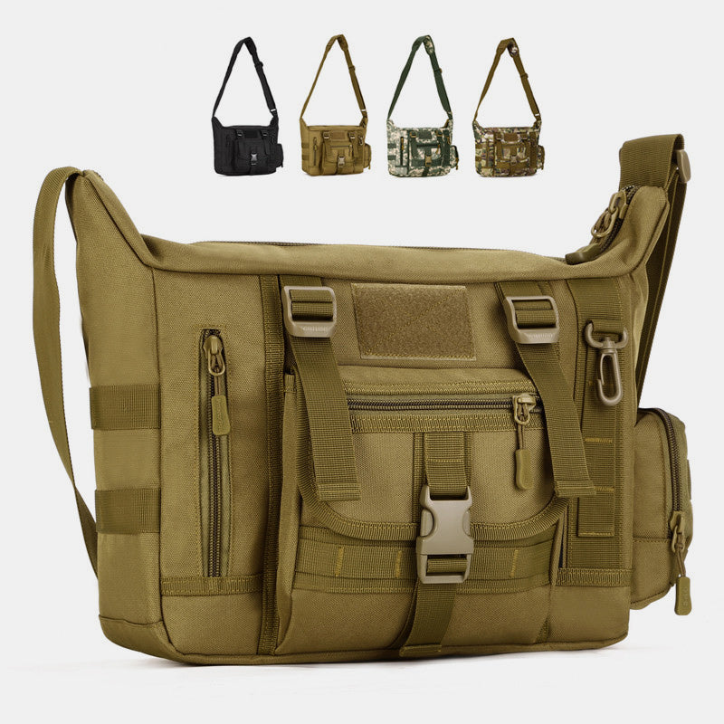 Waterproof tactical multi-pocket crossbody bag