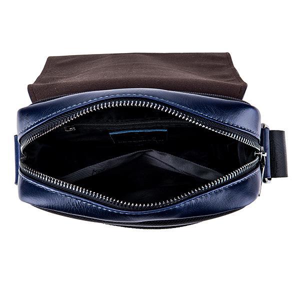 Genuine Leather Business Crossbody Bag for Work, Travel & Daily Use