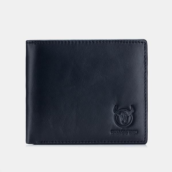 RFID Protection GenuineLeather Multi - Slot Wallet
