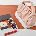Soft PU Leather Dumpling Cloud Handbag – Women’s Top Handle Hobo Bag Clutch