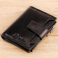 RFID Large Capacity Genuine Leather Multi - Card Wallet – Secure, Stylish, and Practical