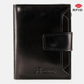 RFID Large Capacity Genuine Leather Multi - Card Wallet – Secure, Stylish, and Practical