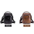 Genuine Leather Vintage Crossbody Bag for Men – Stylish Shoulder Bag