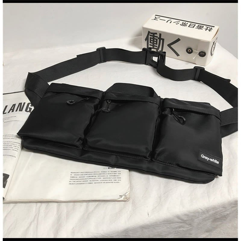 Men’s Sports Waist Bag – Large Capacity Leisure Crossbody Bag