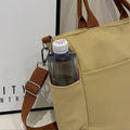 Simple Tote Bag for Women – Daily Portable Canvas Crossbody Bag