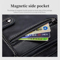 LargeCapacity RealLeather Multifunctional Crossbody Bag