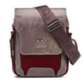 Genuine Leather Business Crossbody Bag for Work, Travel & Daily Use