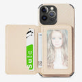 RFID Blocking Phone Case Wallet with Card Holder Kickstand for iPhone