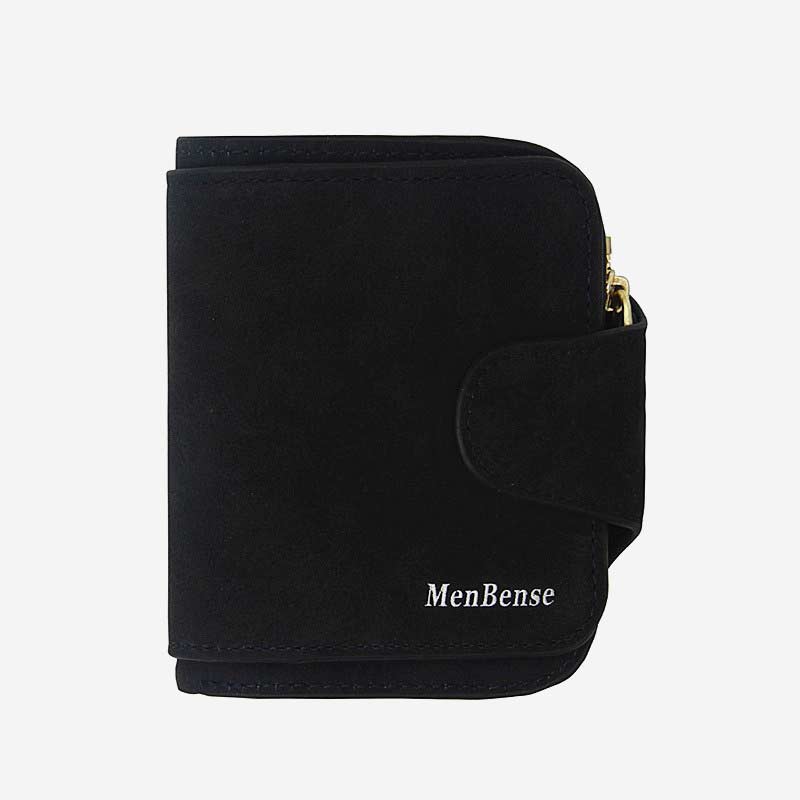 Small Wallet for Women – Multi - Slot Bifold Wallet with Zipper Pocket & ID Window