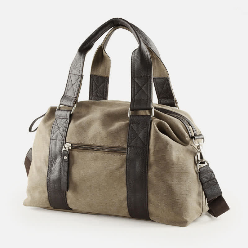 Canvas crossbody shoulder handbag for men and women