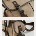 Canvas Messenger Bag for Men | Vintage Crossbody Laptop Briefcase