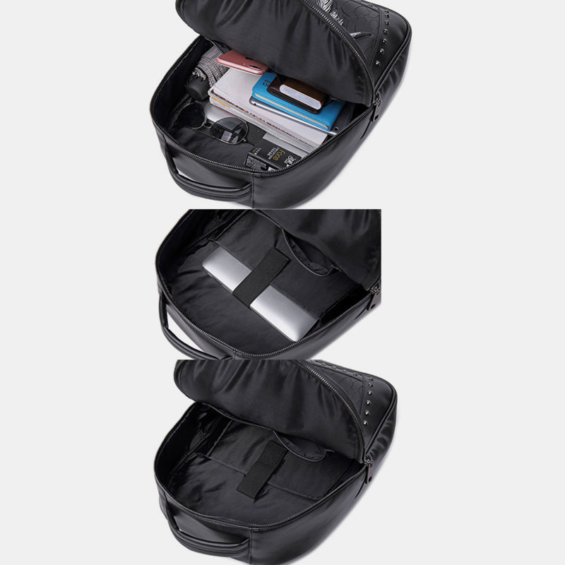 3D owl waterproof laptop backpack