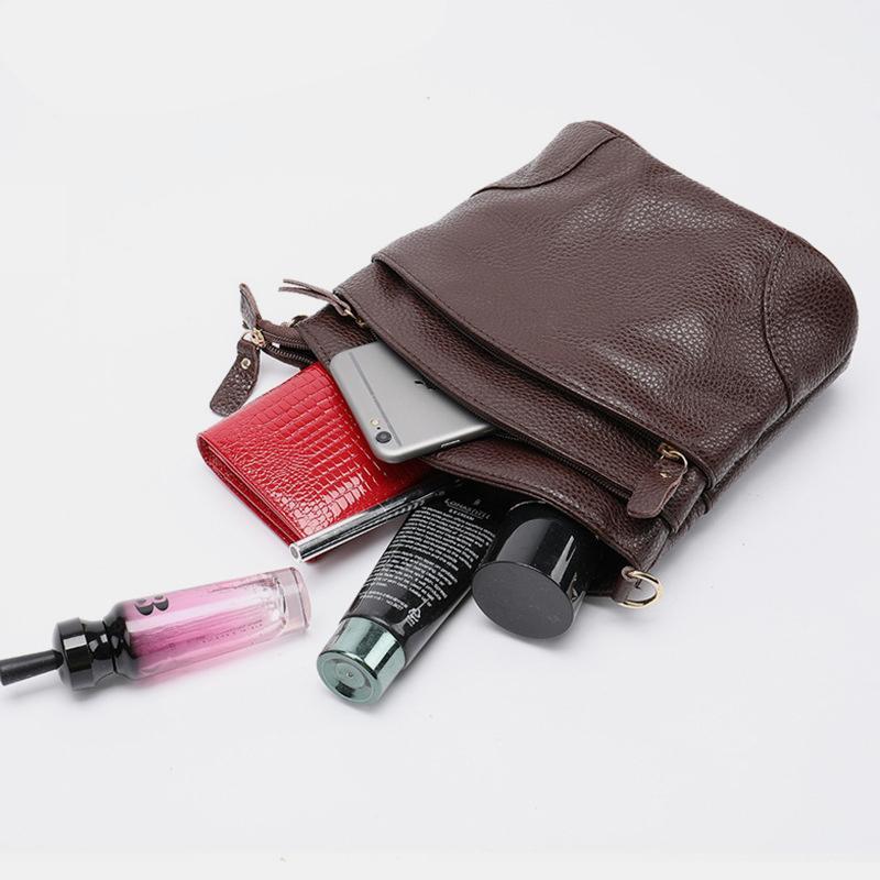 Genuine leather stylish crossbody bag