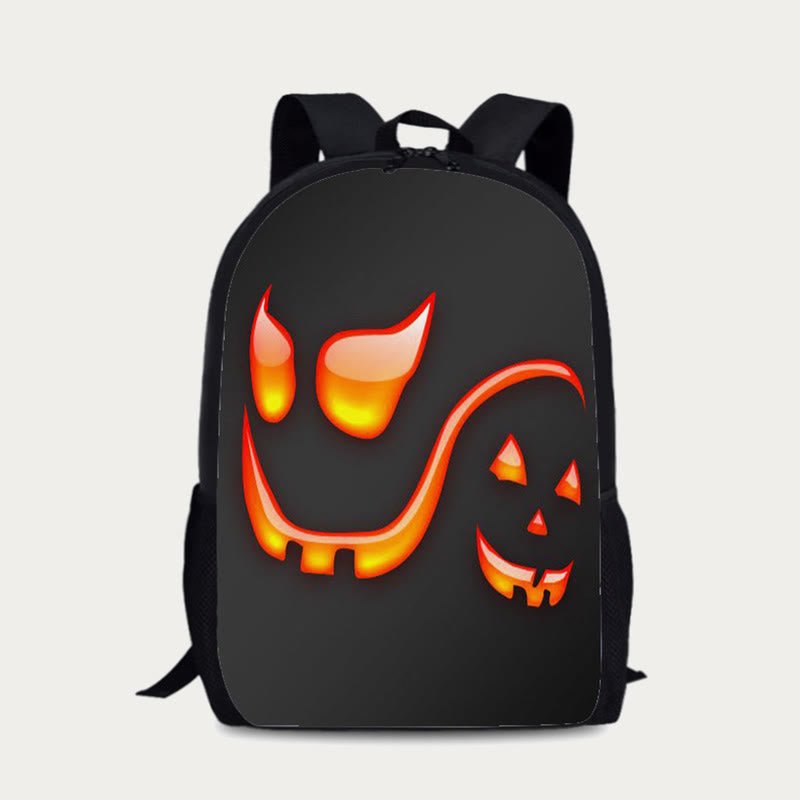 Backpack for Halloween Party – Pumpkin Pattern Nylon Festival Daypack