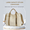 Large - capacity stylish canvas bag